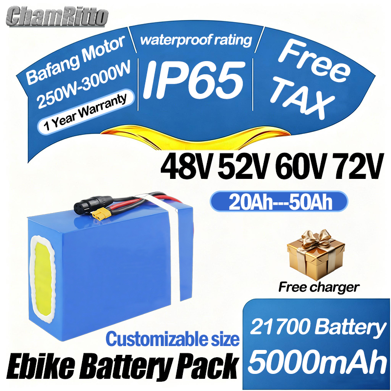 Baterai Sepeda Listrik 60V 72V - 60V 30Ah 21700 Battery Pack ulasan dan harga