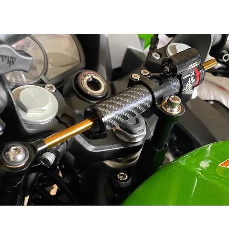 Untuk Kawasaki 500 2024 - Brak - Steering Damper Stabilizer Kit Cnc ulasan dan harga
