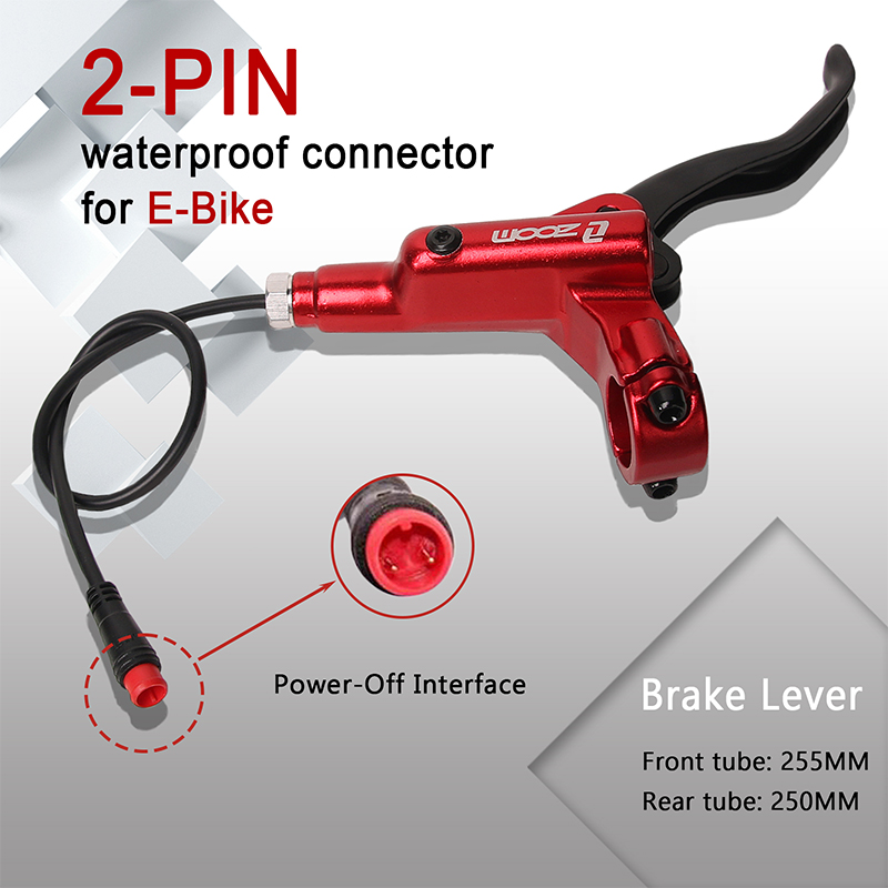 Set Rem Cakram Sepeda Listrik  - Zoom Hydraulic Brake 4 Piston E-Scooter ulasan dan harga