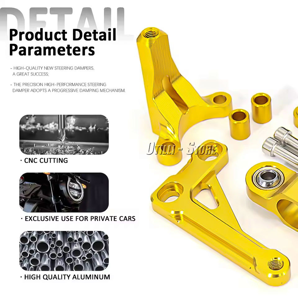 Peredam Kemudi untuk Honda CB1 - Steering Damper Stabilizer Kit Cnc ulasan dan harga