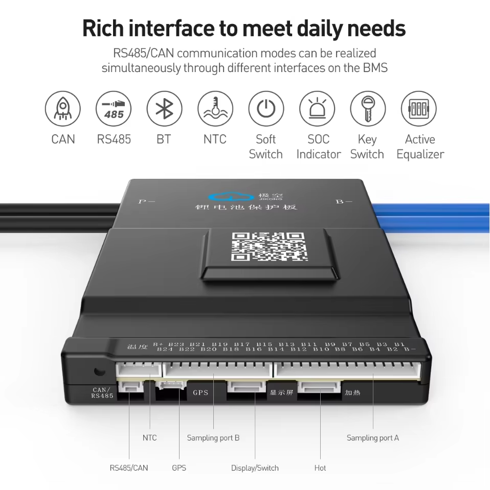 JK BMS Active Balance 150A 1A  - Smart Bms 20S 72V 150A Bluetooth ulasan dan harga