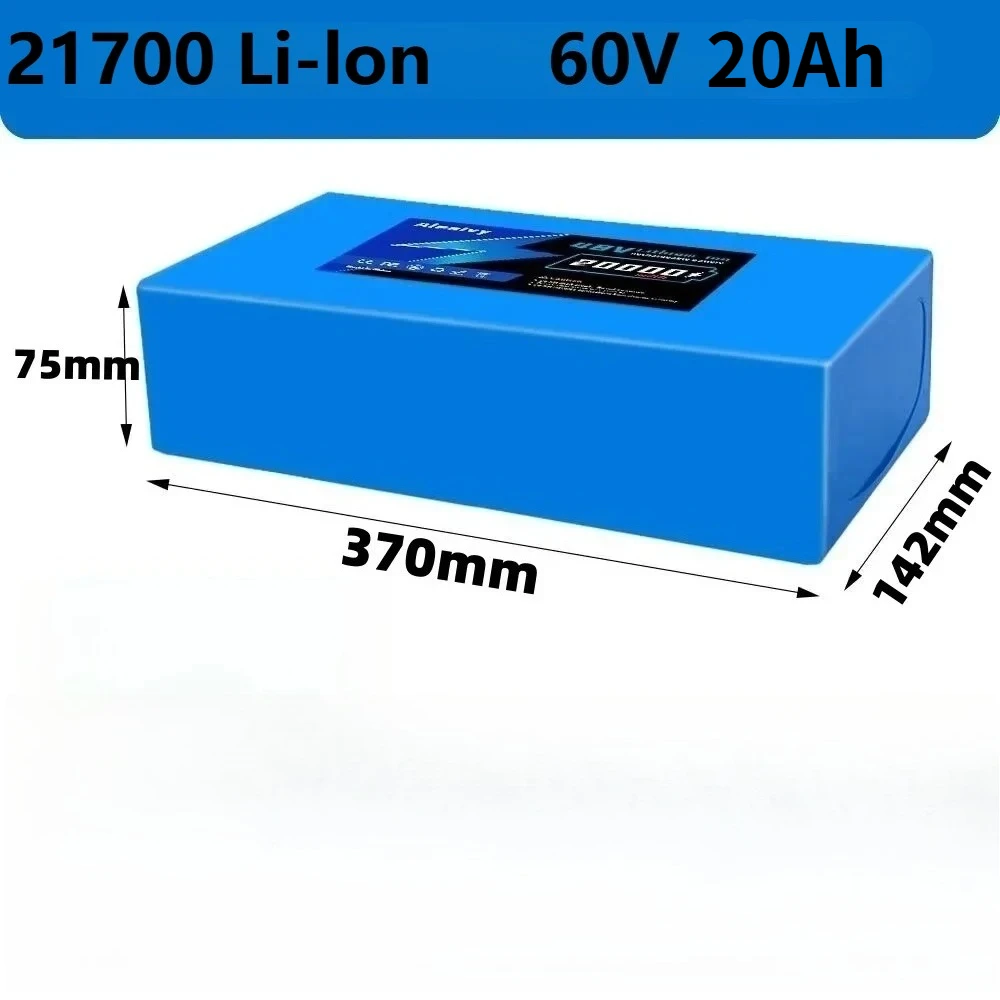 Paket Baterai Lithium 16S6P Al - 60V 30Ah 21700 Battery Pack ulasan dan harga
