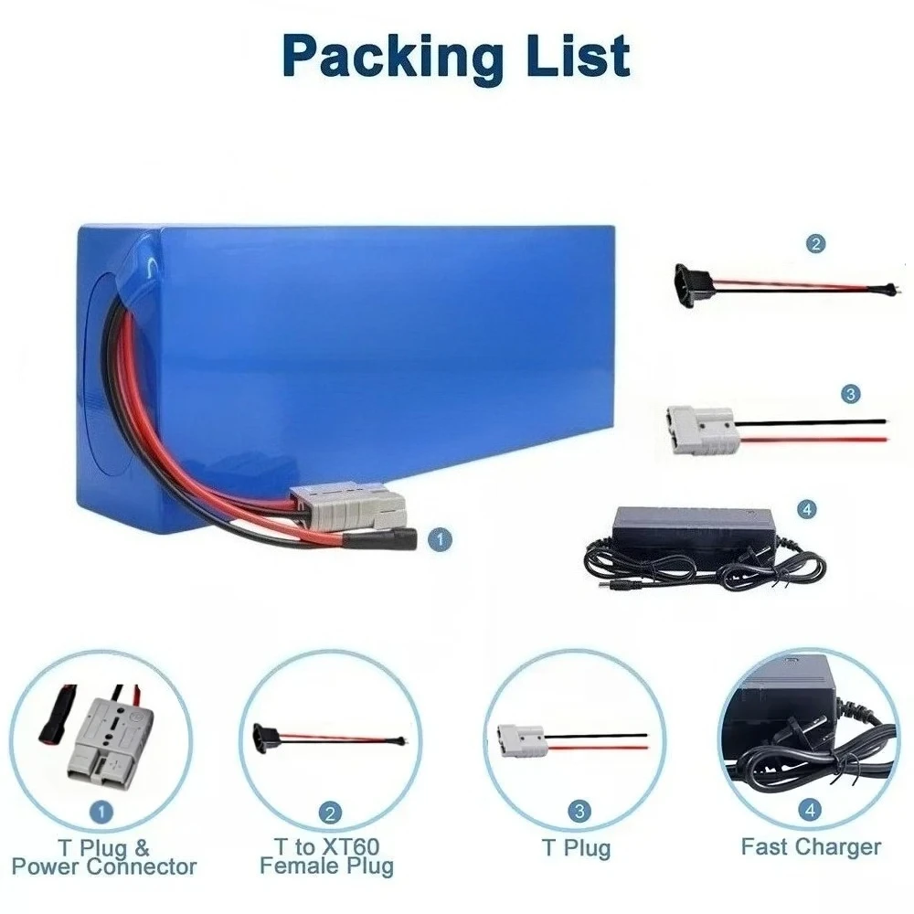 Paket Baterai Lithium 16S6P Al - 60V 30Ah 21700 Battery Pack ulasan dan harga