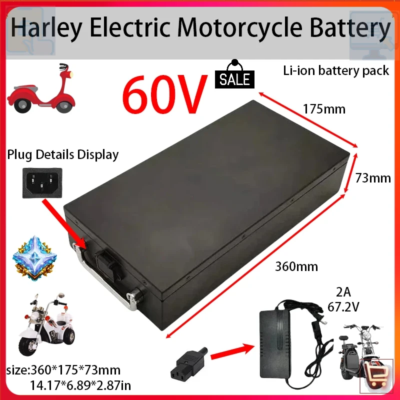 Paket Baterai Li-ion Kapasitas - 72V 30Ah Lifepo4 Battery Pack ulasan dan harga