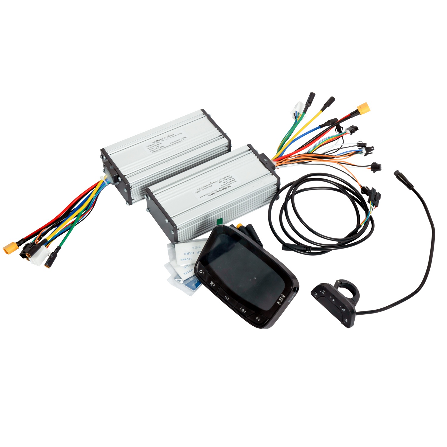 Set Kontroler LIVIAE 52v 60v 7 - 72V 45A Dual Controller ulasan dan harga
