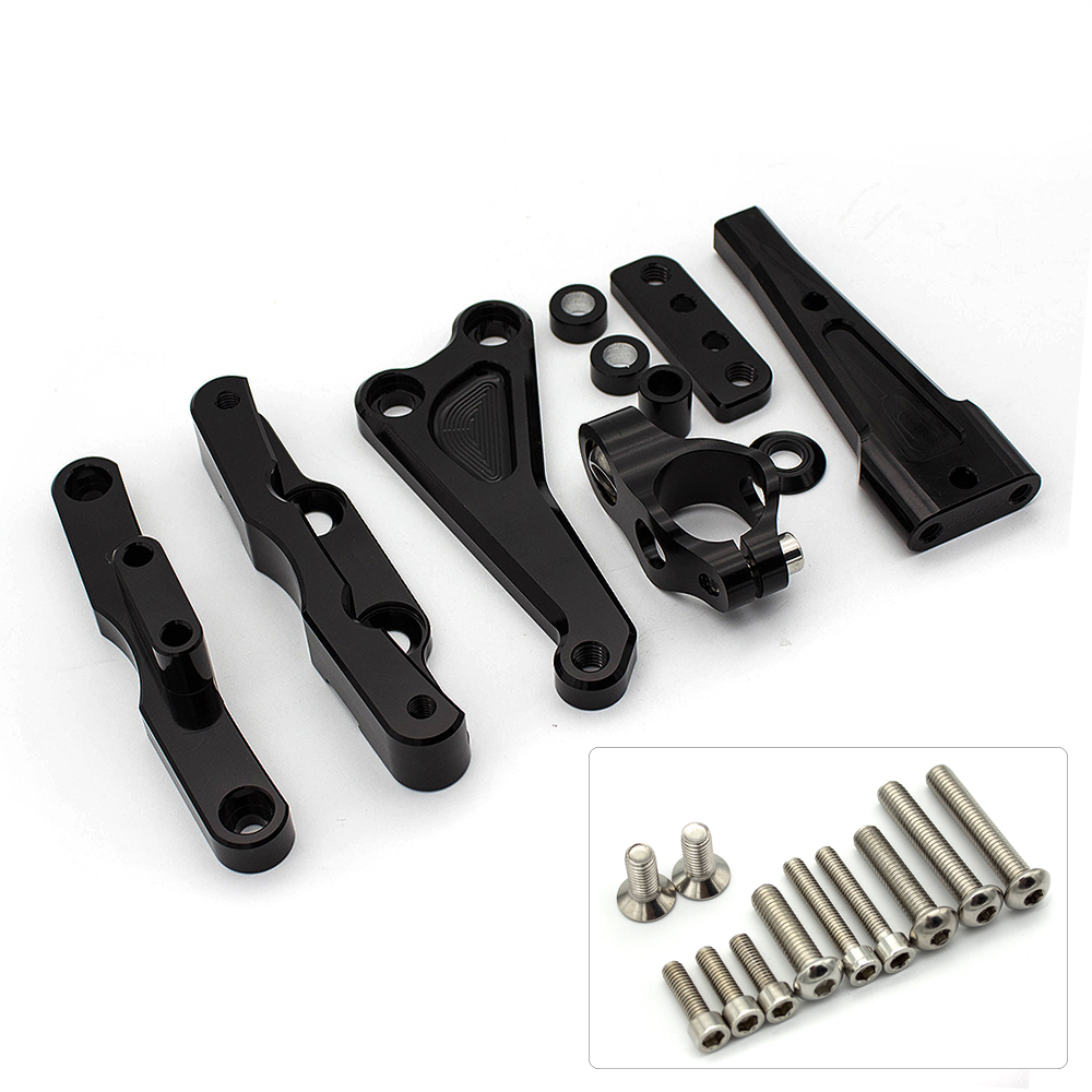 Untuk Honda CB650F CB 650F CB  - Steering Damper Stabilizer Kit Cnc ulasan dan harga