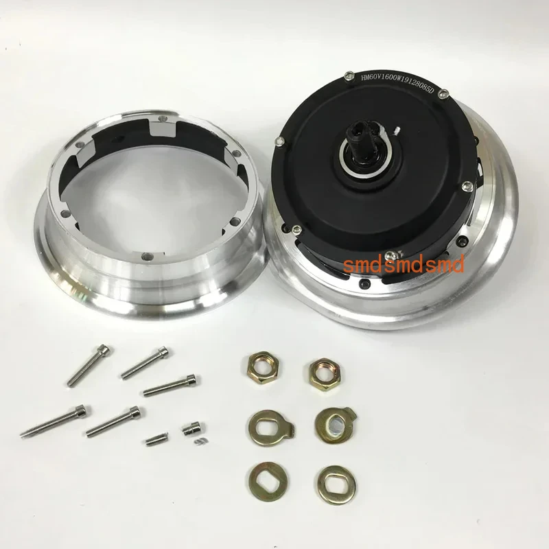 Mesin 60V 1600W 2800W 3000W 35 - 11 Inch 72V 3500W Motor Wheel ulasan dan harga