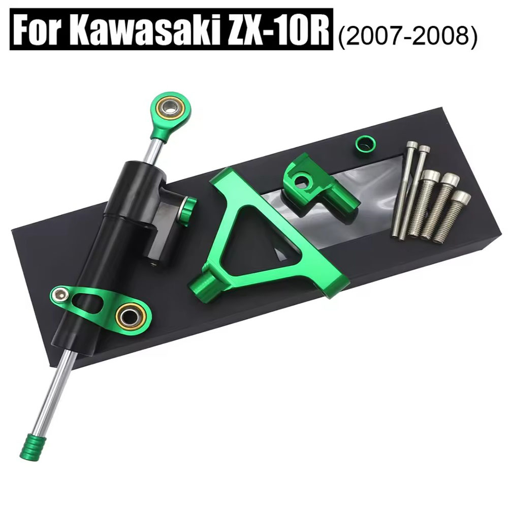 Untuk Kawasaki ZX10R 04-05 Sep - Steering Damper Stabilizer Kit Cnc ulasan dan harga