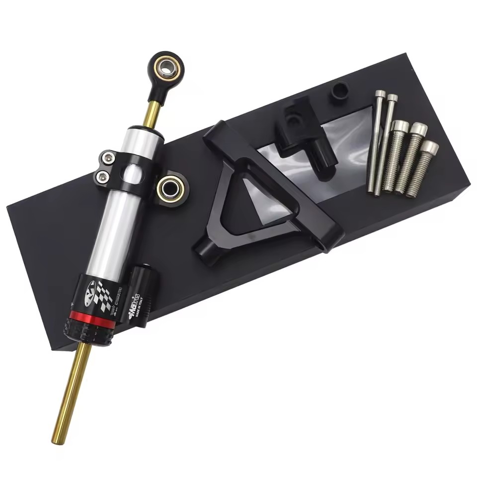 Untuk Kawasaki ZX10R 04-05 Sep - Steering Damper Stabilizer Kit Cnc ulasan dan harga