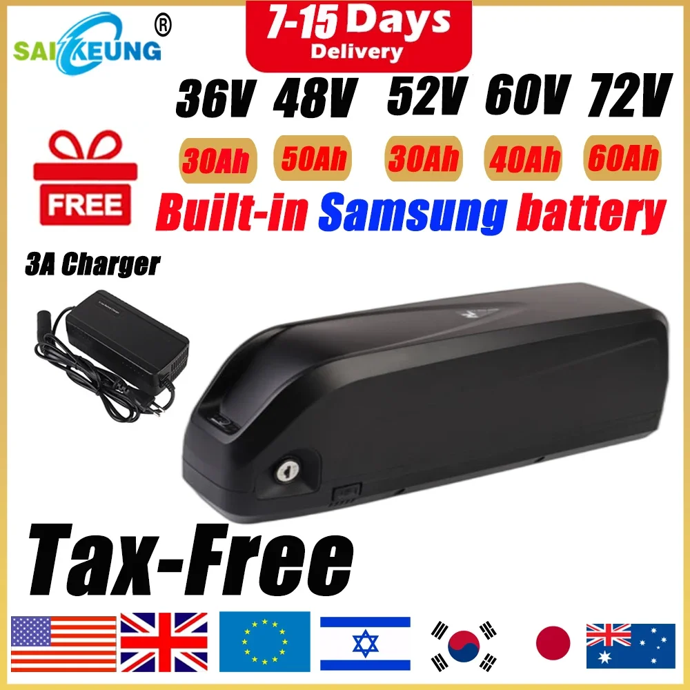 Hailong Polly 48V 52V 60V 36V  - 60V 30Ah 21700 Battery Pack ulasan dan harga