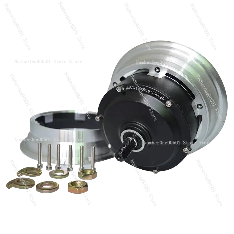 Mesin 60V 1600W 2800W 3000W 35 - 11 Inch 72V 3500W Motor Wheel ulasan dan harga